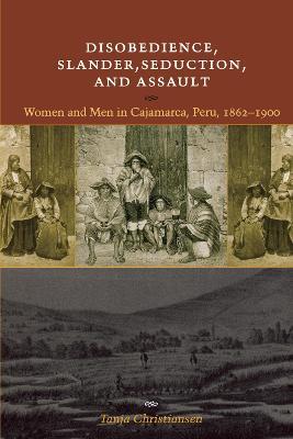 Disobedience, Slander, Seduction, and Assault: Women and Men in Cajamarca, Peru, 1862-1900 - Tanja Christiansen - cover