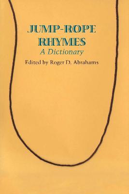 Jump-rope Rhymes: A Dictionary - cover