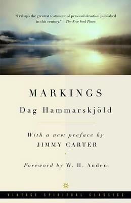 Markings: Spiritual Poems and Meditations - Dag Hammarskjold - cover