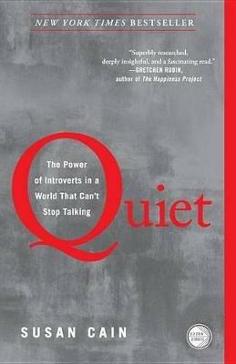 Quiet: The Power of Introverts in a World That Can't Stop Talking - Susan Cain - cover