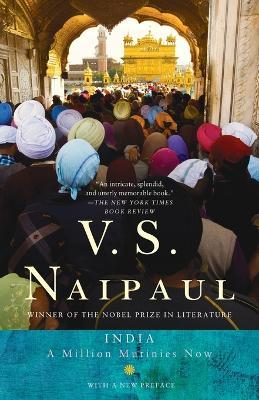 India: A Million Mutinies Now - V. S. Naipaul - cover