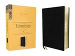 KJV, Thompson Chain-Reference Bible, Large Print, European Bonded Leather, Black, Red Letter, Comfort Print