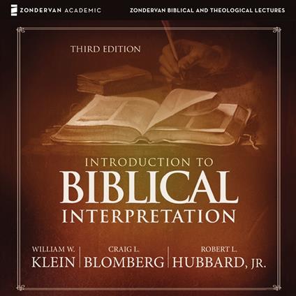 Introduction to Biblical Interpretation: Audio Lectures