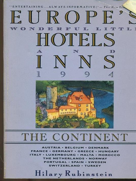 Europe's hotels inns 1994 - Henri Rubinstein - 2