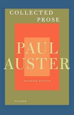 Collected Prose - Paul Auster - cover