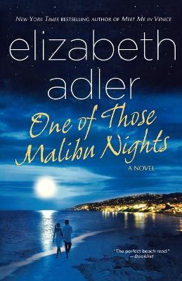 One of Those Malibu Nights - Elizabeth Adler - cover