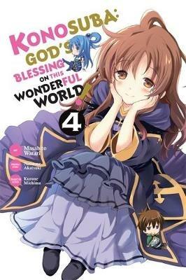 Konosuba: God's Blessing on This Wonderful World!, Vol. 4 (manga) - Natsume Akatsuki - cover