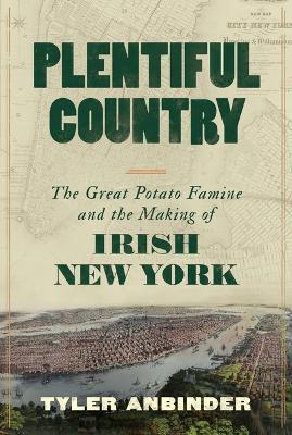 Plentiful Country: The Great Potato Famine and the Making of Irish New York - Tyler Anbinder - cover