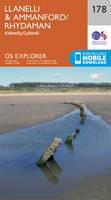 Llanelli and Ammanford/Rhydaman - Ordnance Survey - cover