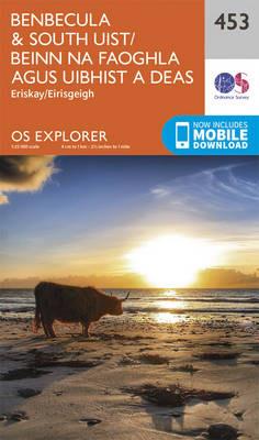 Benbecula and South Uist/Beinn Na Faoghla Agus Uibhist a Deas - Ordnance Survey - cover