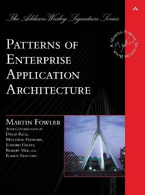 Patterns of Enterprise Application Architecture - Martin Fowler - cover