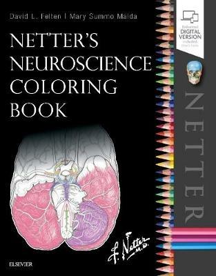 Netter's Neuroscience Coloring Book - David L. Felten,Mary Summo Maida - cover