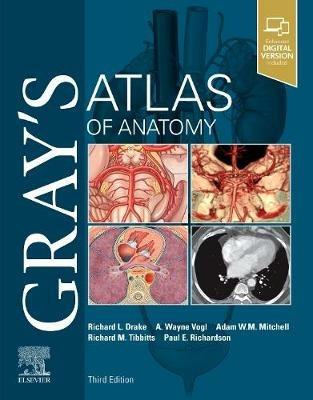 Gray's Atlas of Anatomy - Richard L. Drake,A. Wayne Vogl,Adam W. M. Mitchell - cover