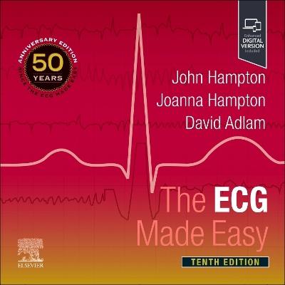 The ECG Made Easy - John Hampton,Joanna Hampton,David Adlam - cover