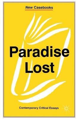 Paradise Lost: John Milton - cover