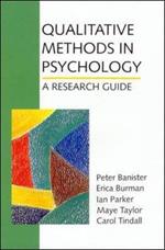 Qualitative Methods in Psychology: A Research Guide