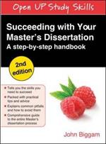 Succeeding with Your Master's Dissertation: A Step-by-Step Handbook