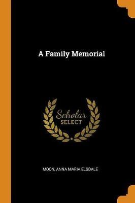 A Family Memorial - cover