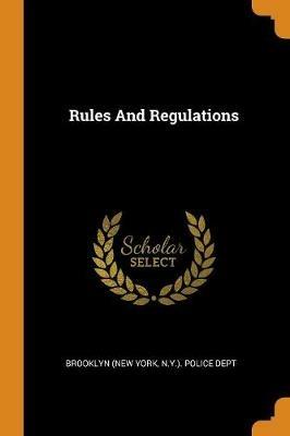 Rules And Regulations - cover