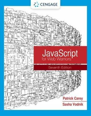 JavaScript for Web Warriors - Patrick Carey,Sasha Vodnik - cover