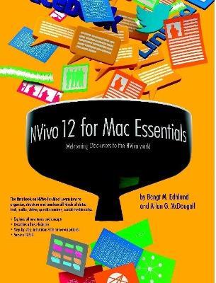 NVivo 12 for Mac Essentials - Bengt Edhlund,Allan McDougall - cover