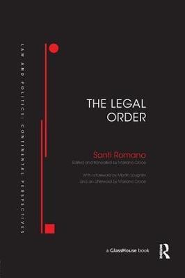 The Legal Order - Santi Romano - cover