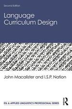 Language Curriculum Design