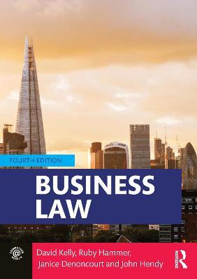 Business Law - David Kelly,Ruby Hammer,Janice Denoncourt - cover