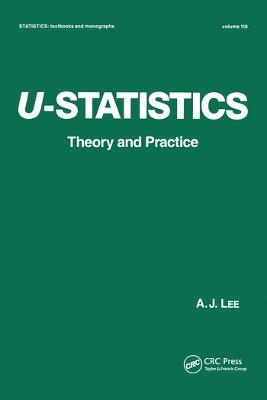 U-Statistics: Theory and Practice - Lee - cover