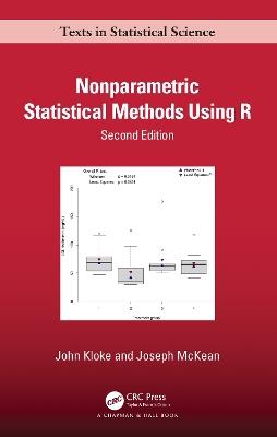Nonparametric Statistical Methods Using R - John Kloke,Joseph McKean - cover