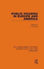 Public Housing in Europe and America