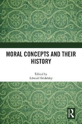 Moral Concepts and their History - cover