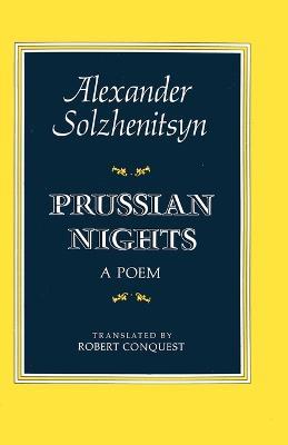 Prussian Nights: Bilingual Edition - Aleksandr Isaevich Solzhenitsyn - cover