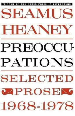 Preoccupations: Selected Prose 1968-1978 - Seamus Heaney - cover