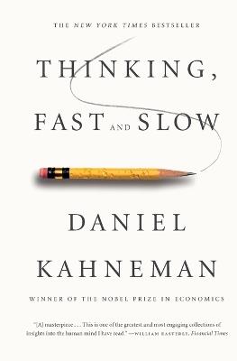 Thinking, Fast and Slow - Daniel Kahneman - Libro in lingua inglese -  Farrar, Straus & Giroux Inc 