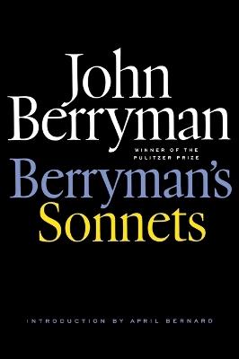 Berryman's Sonnets - John Berryman - cover