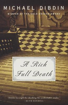 A Rich Full Death - Michael Dibdin - cover