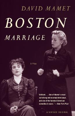 Boston Marriage - David Mamet - cover