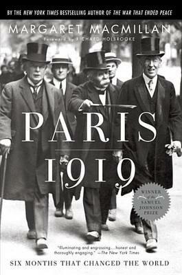 Paris 1919: Six Months That Changed the World - Margaret MacMillan - cover