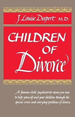 Children of Divorce - J.L. Despert - cover