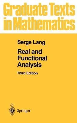 Real and Functional Analysis - Serge Lang - cover