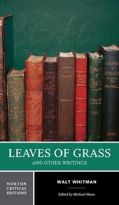 Leaves of Grass: A Norton Critical Edition - Walt Whitman - cover