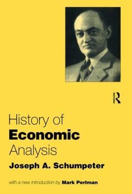 History of Economic Analysis - Joseph A. Schumpeter - cover