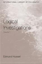 Logical Investigations Volume 1