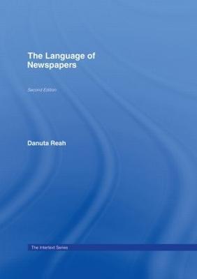 The Language of Newspapers - Danuta Reah - cover