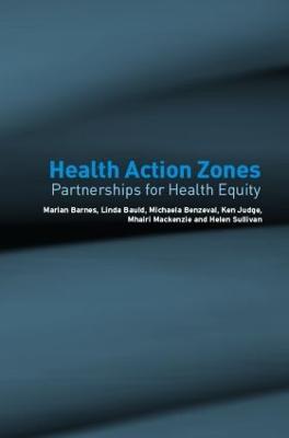 Health Action Zones: Partnerships for Health Equity - cover