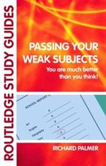 Passing Your Weak Subjects: You are much better than you think!