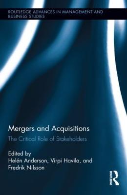 Mergers and Acquisitions: The Critical Role of Stakeholders - cover