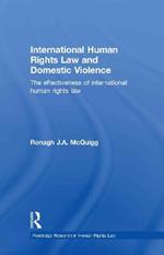 International Human Rights Law and Domestic Violence: The Effectiveness of International Human Rights Law