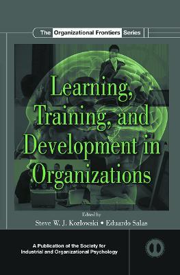 Learning, Training, and Development in Organizations - cover